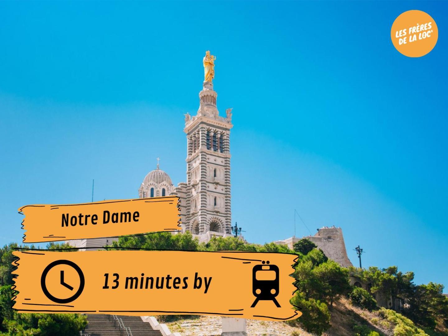 La Merveille Du Port - Spacieux & Lumineux - Les Freres De La Loc' Marseille Eksteriør bilde